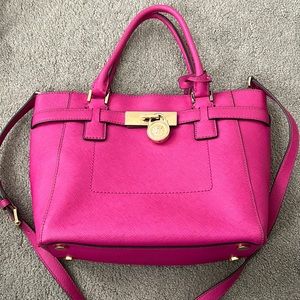 Like new Michael Kors hot pink purse